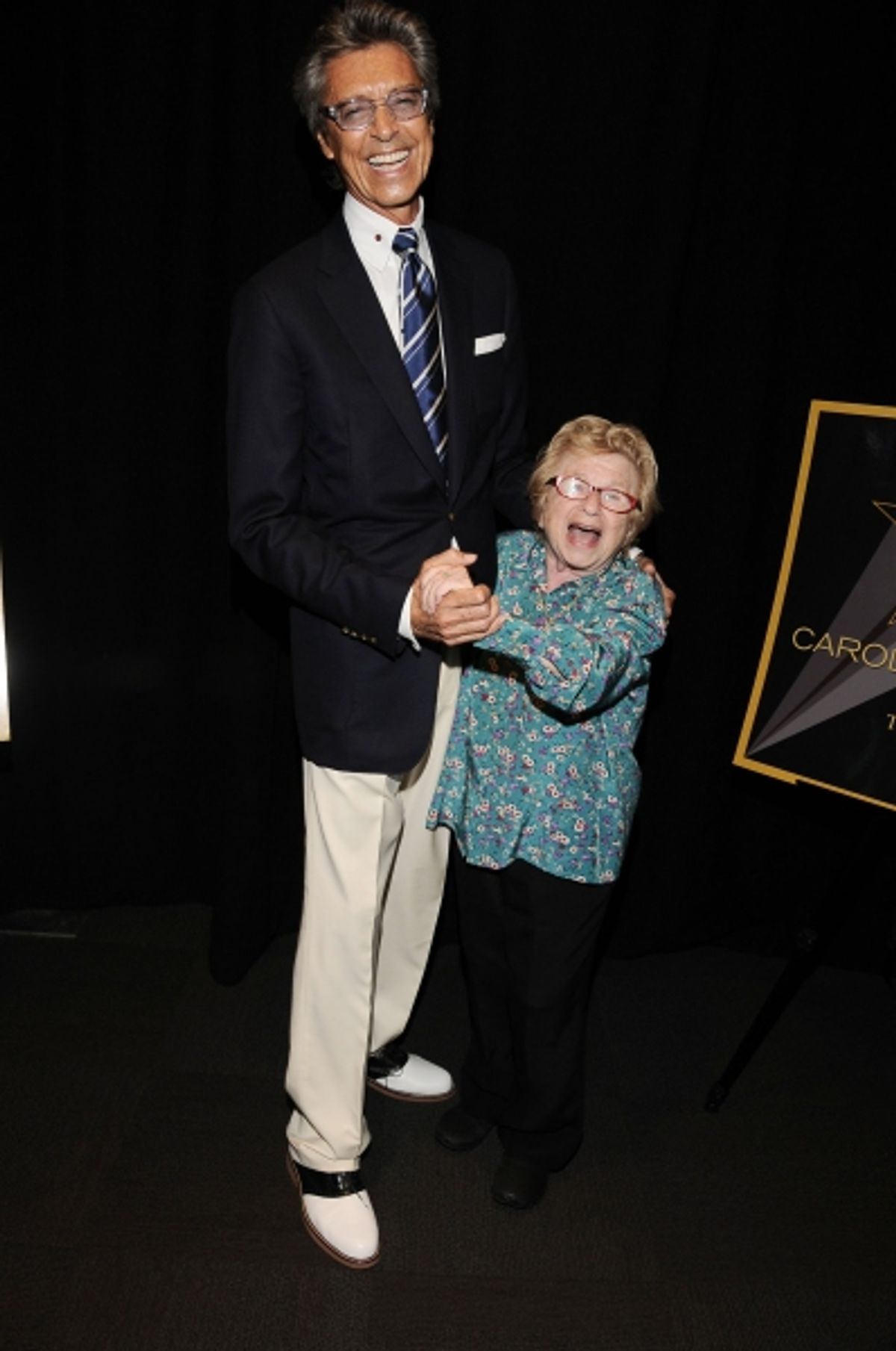 Tommy Tune and Dr. Ruth at 