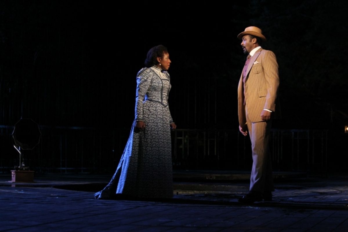 Marianne Jean-Baptiste and Jesse L. Martin at 