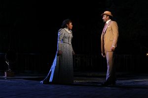 Marianne Jean-Baptiste and Jesse L. Martin Photo