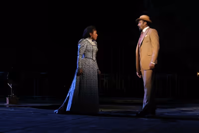 Marianne Jean-Baptiste and Jesse L. Martin Photo