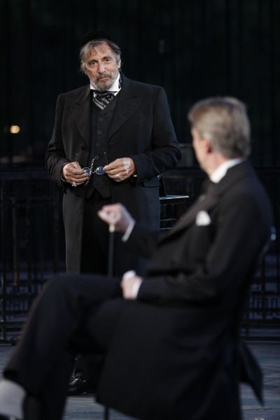 Al Pacino and Byron Jennings (foreground)  Photo