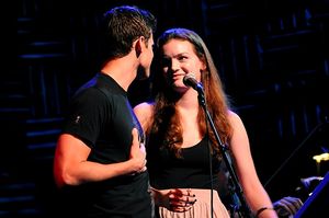 Kyle Dean Massey & Jennifer Damiano @ BroadwayWorld Kyle Dean Massey & Jennifer Damiano Photo