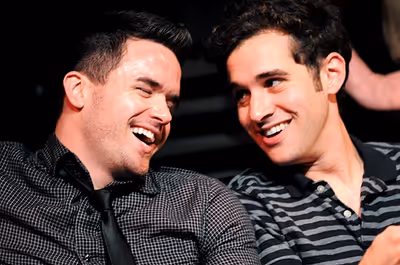 Brian Crum & Adam Chanler-Berat Photo