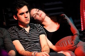 Adam Chanler-Berat & Jennifer Damiano @ BroadwayWorld Adam Chanler-Berat & Jennifer Damiano Photo
