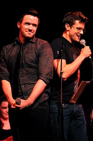 Brian Crum and Kyle Dean Massey @ BroadwayWorld Brian Crum and Kyle Dean Massey Photo