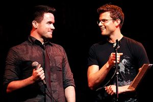 Brian Crum & Kyle Dean Massey @ BroadwayWorld Brian Crum & Kyle Dean Massey Photo