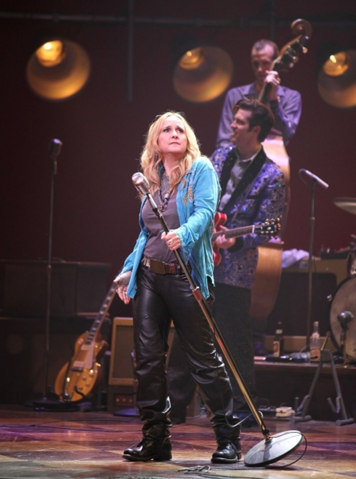 Robert Britton Lyons, Cory Kaiser and Melissa Etheridge at 