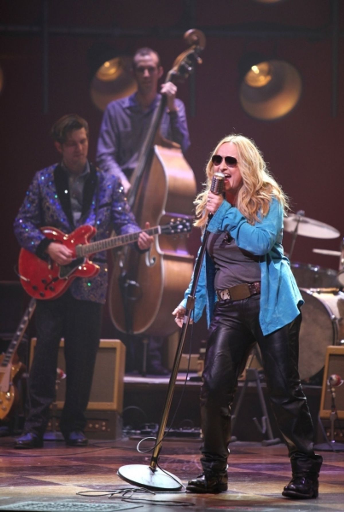 Robert Britton Lyons, Cory Kaiser and Melissa Etheridge at 