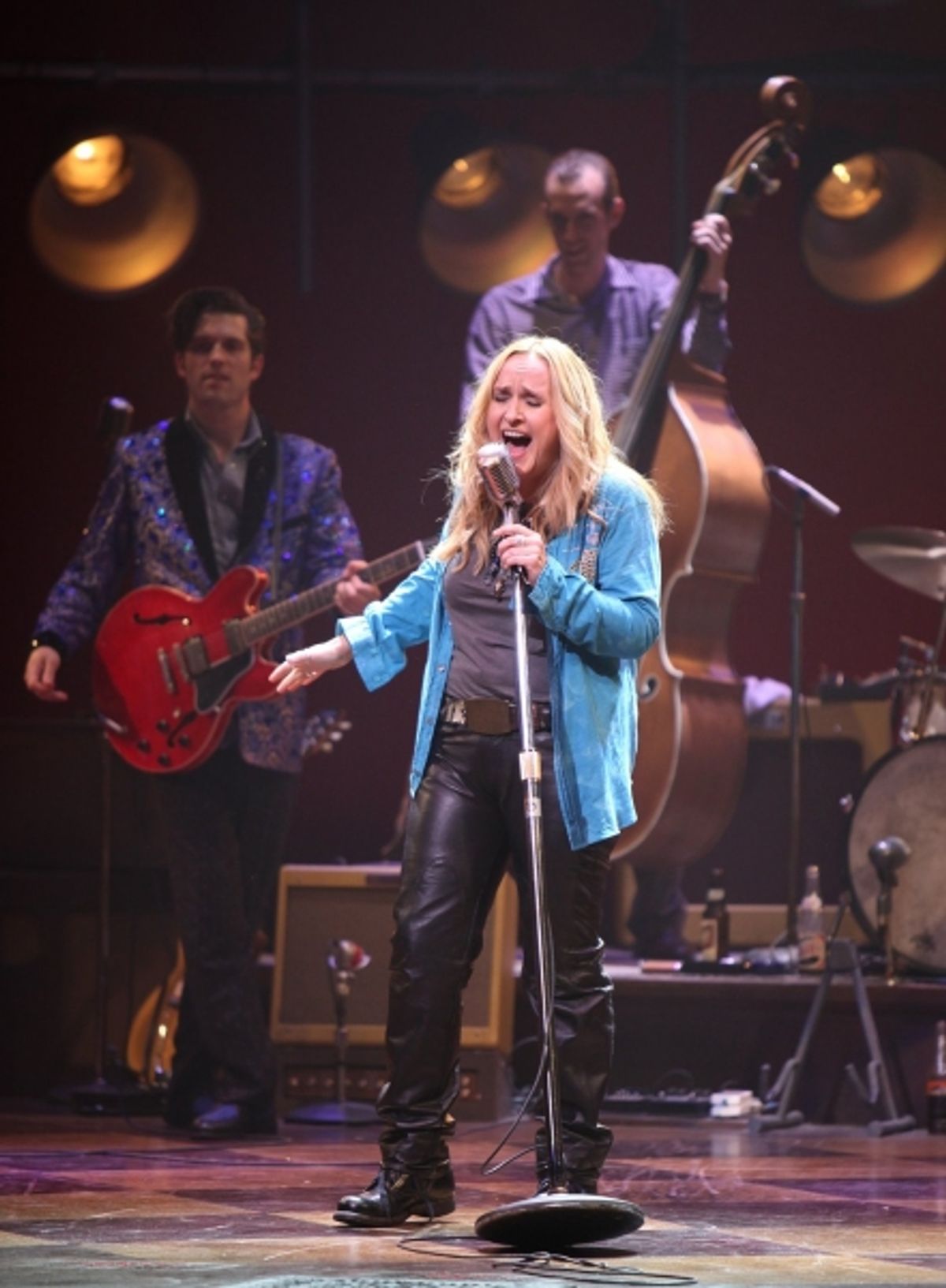 Robert Britton Lyons, Cory Kaiser and Melissa Etheridge at 