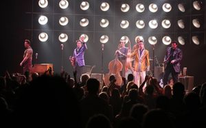 Levi Kreis, Robert Britton Lyons, Cory Kaiser, Larry Lelli, Eddie Clendening and Lanc Photo