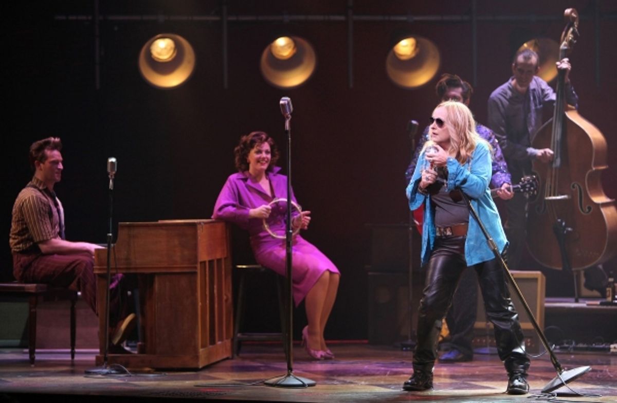 Levi Kreis, Elizabeth Stanley, Melissa Etheridge, Robert Britton Lyons and Cory Kaiser at 