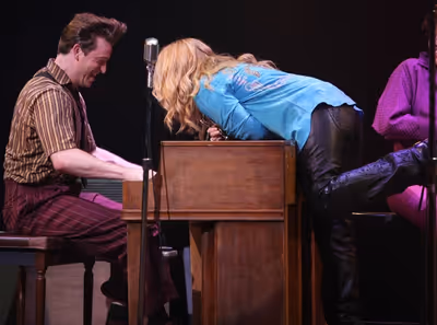 Levi Kreis and Melissa Etheridge Photo