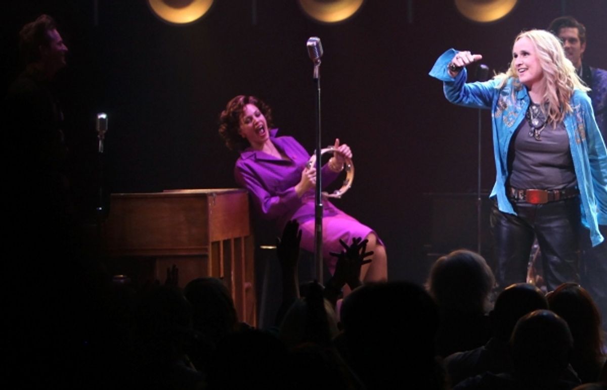 Elizabeth Stanley, Melissa Etheridge and Robert Britton Lyons at 