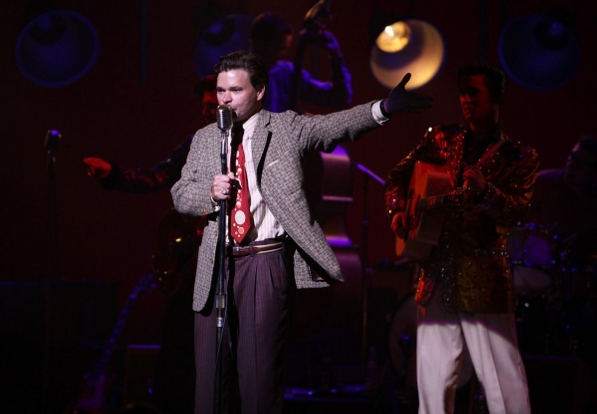 Hunter Foster and Eddie Clendening at 