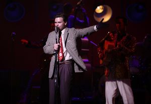 Hunter Foster and Eddie Clendening @ BroadwayWorld Hunter Foster and Eddie Clendening Photo