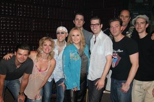 Hunter Foster, Elizabeth Stanley, Cory Kaiser, Melissa Etheridge, Eddie Clendening, Robert Britton Lyons, Levi Kreis, Lance Guest and Larry Lelli @ BroadwayWorld Hunter Foster, Elizabeth Stanley, Cory Kaiser, Melissa Etheridge, Eddie Clendening, R Photo