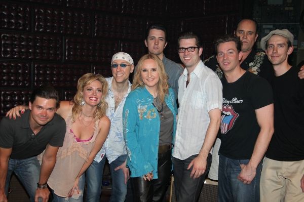Hunter Foster, Elizabeth Stanley, Cory Kaiser, Melissa Etheridge, Eddie Clendening, R Photo