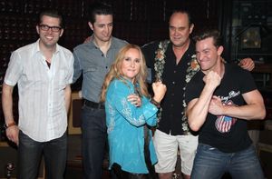 Robert Britton Lyons, Eddie Clendening, Melissa Etheridge, Lance Guest and Levi Kreis @ BroadwayWorld Robert Britton Lyons, Eddie Clendening, Melissa Etheridge, Lance Guest and Levi Kreis Photo