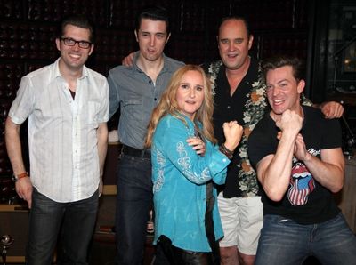 Robert Britton Lyons, Eddie Clendening, Melissa Etheridge, Lance Guest and Levi Kreis Photo