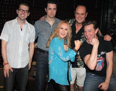 Robert Britton Lyons, Eddie Clendening, Melissa Etheridge, Lance Guest and Levi Kreis Photo