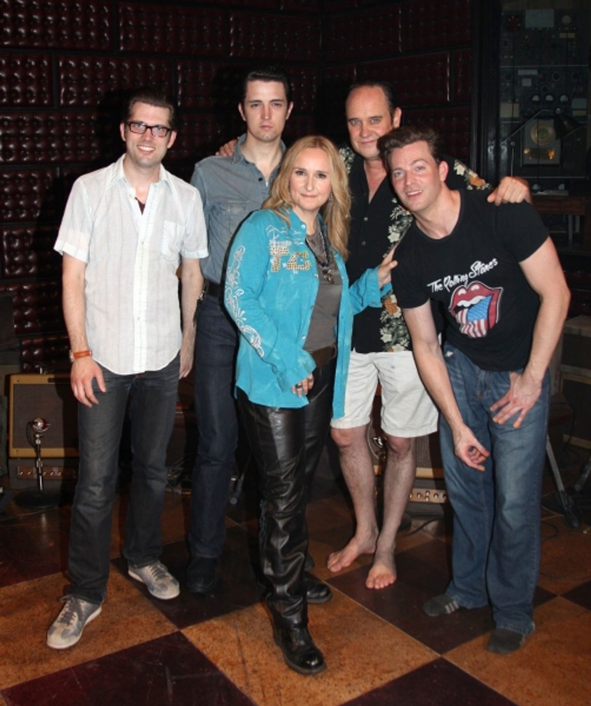 Robert Britton Lyons, Eddie Clendening, Melissa Etheridge, Lance Guest and Levi Kreis at 