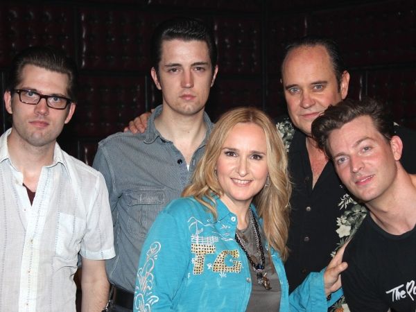 Robert Britton Lyons, Eddie Clendening, Melissa Etheridge, Lance Guest and Levi Kreis Photo