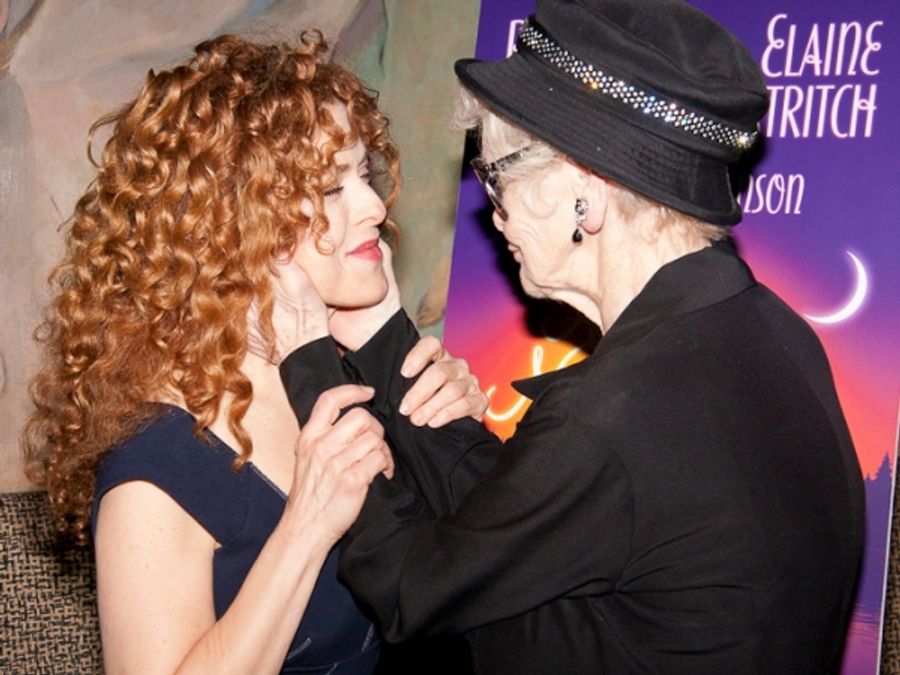 Photo Coverage: NIGHT MUSIC's Stritch and Peters Meet the Press! Image