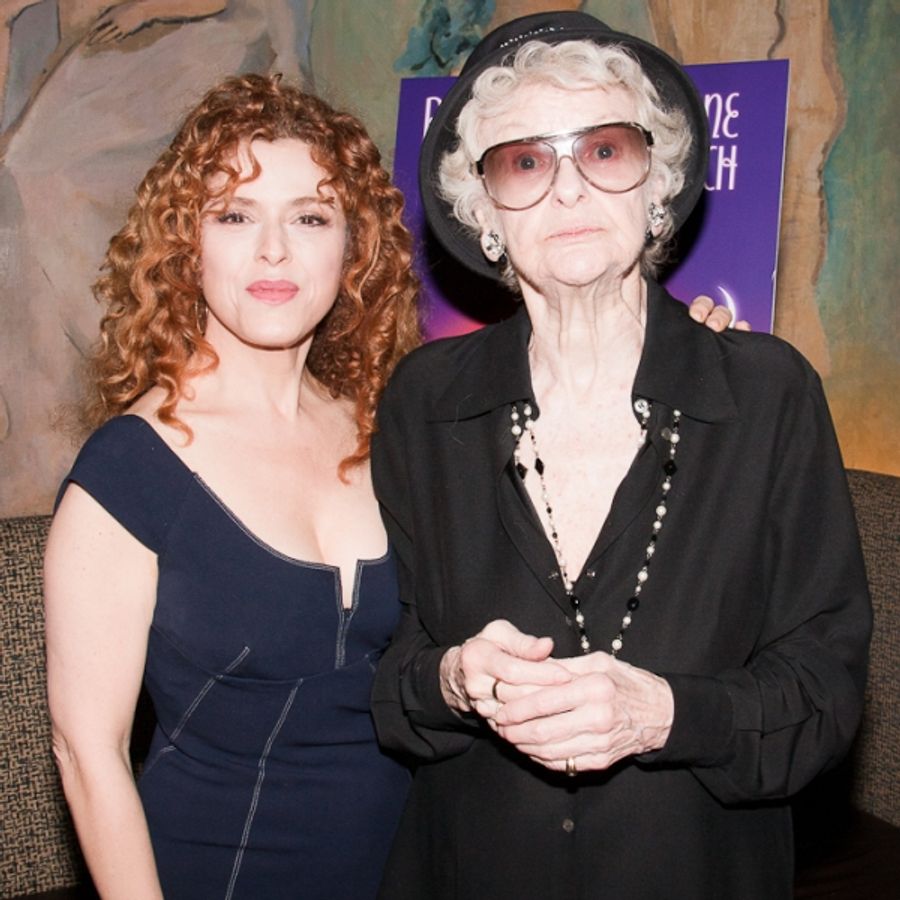 Photo Coverage: NIGHT MUSIC's Stritch and Peters Meet the Press! Image