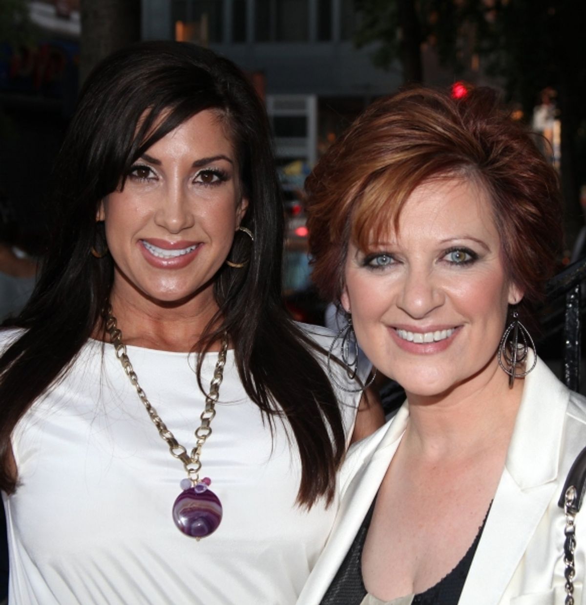 Jacqueline Laurita and Caoline Manzo at 