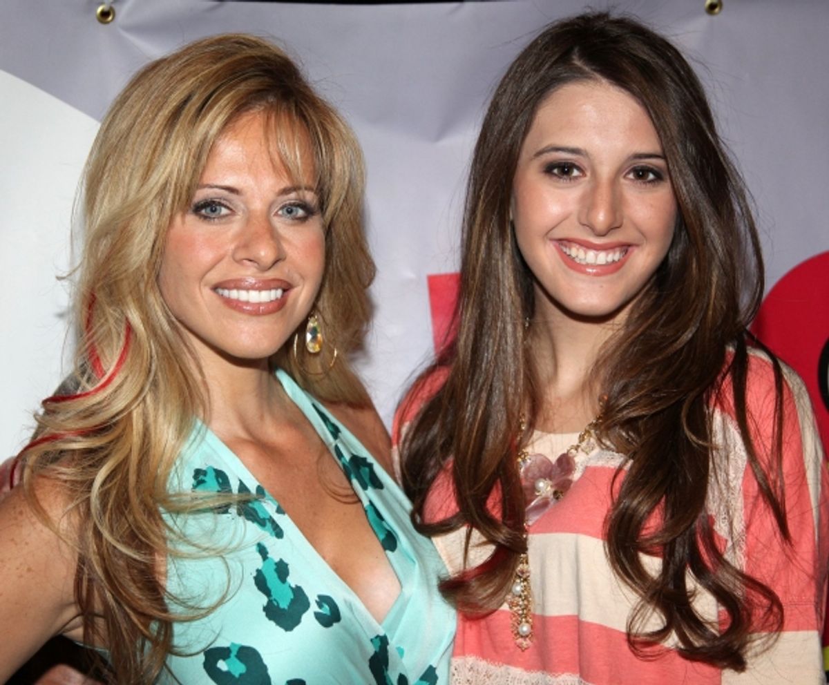 Dina Manzo and daughter Lexi at 