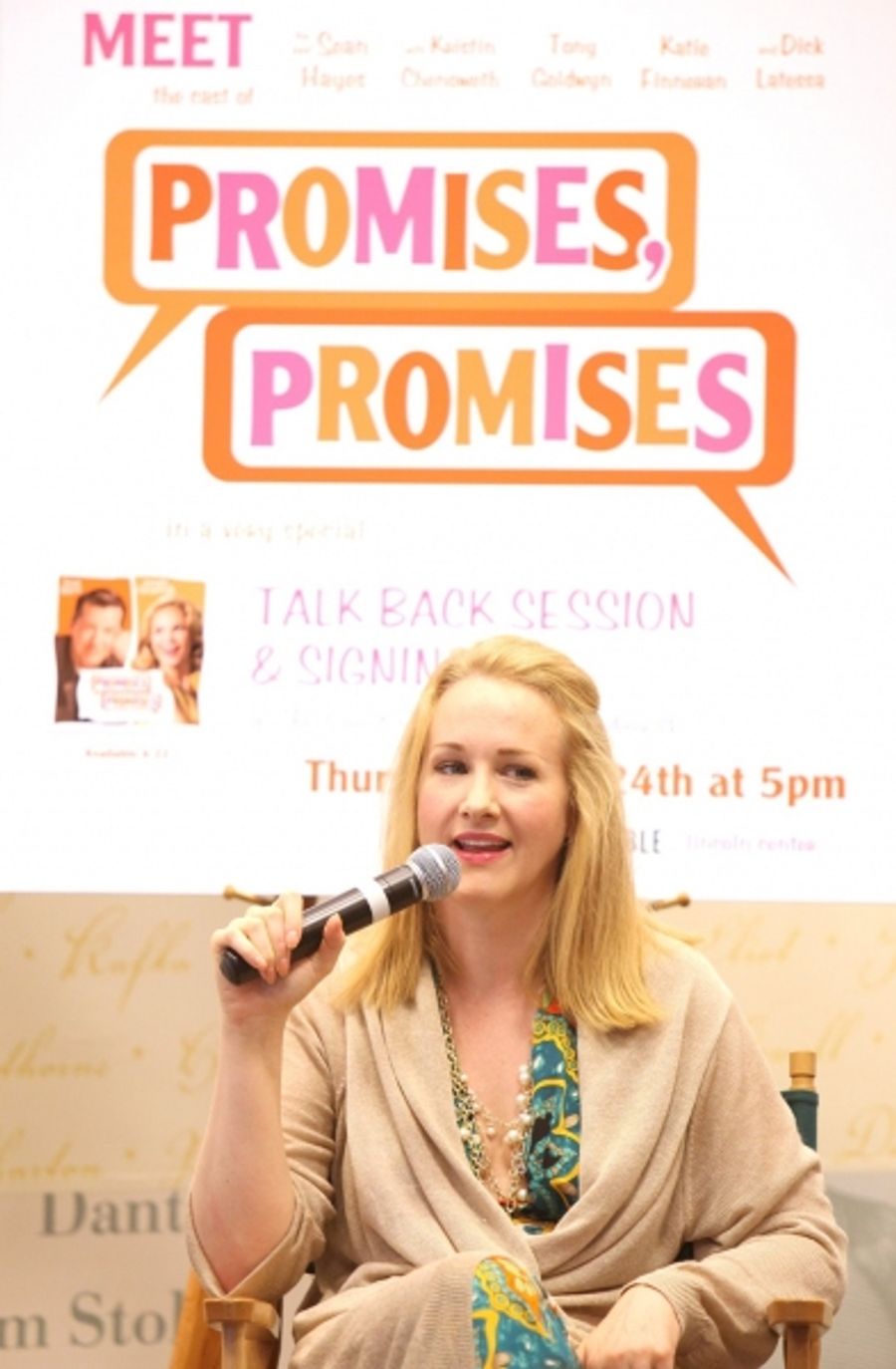 Photo Coverage: PROMISES, PROMISES Celebrates Cast Album Release at Barnes & Noble Image
