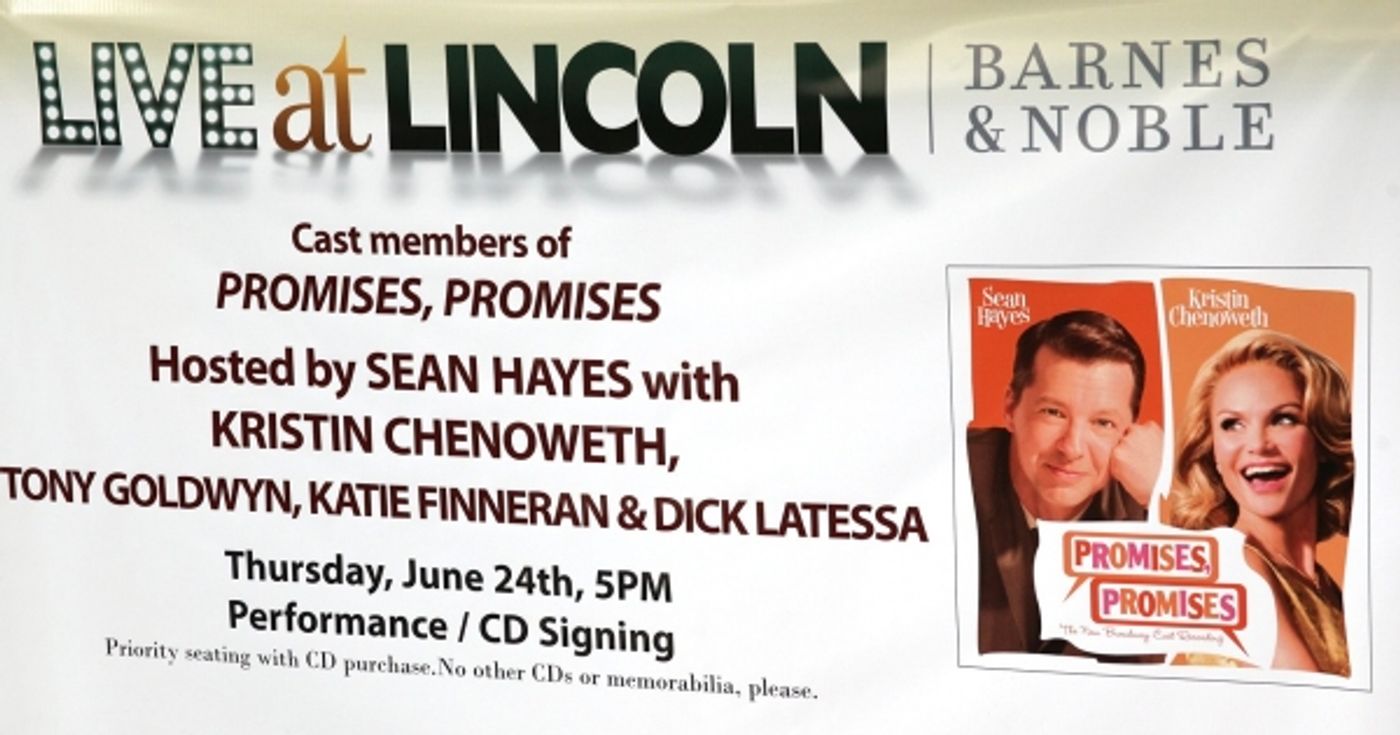 Photo Coverage: PROMISES, PROMISES Celebrates Cast Album Release at Barnes & Noble  Image