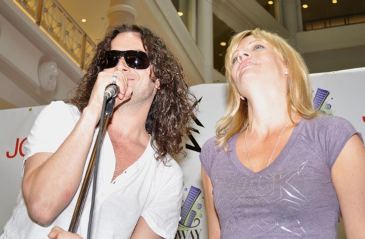 Constantine Maroulis and Jenifer Foote at 