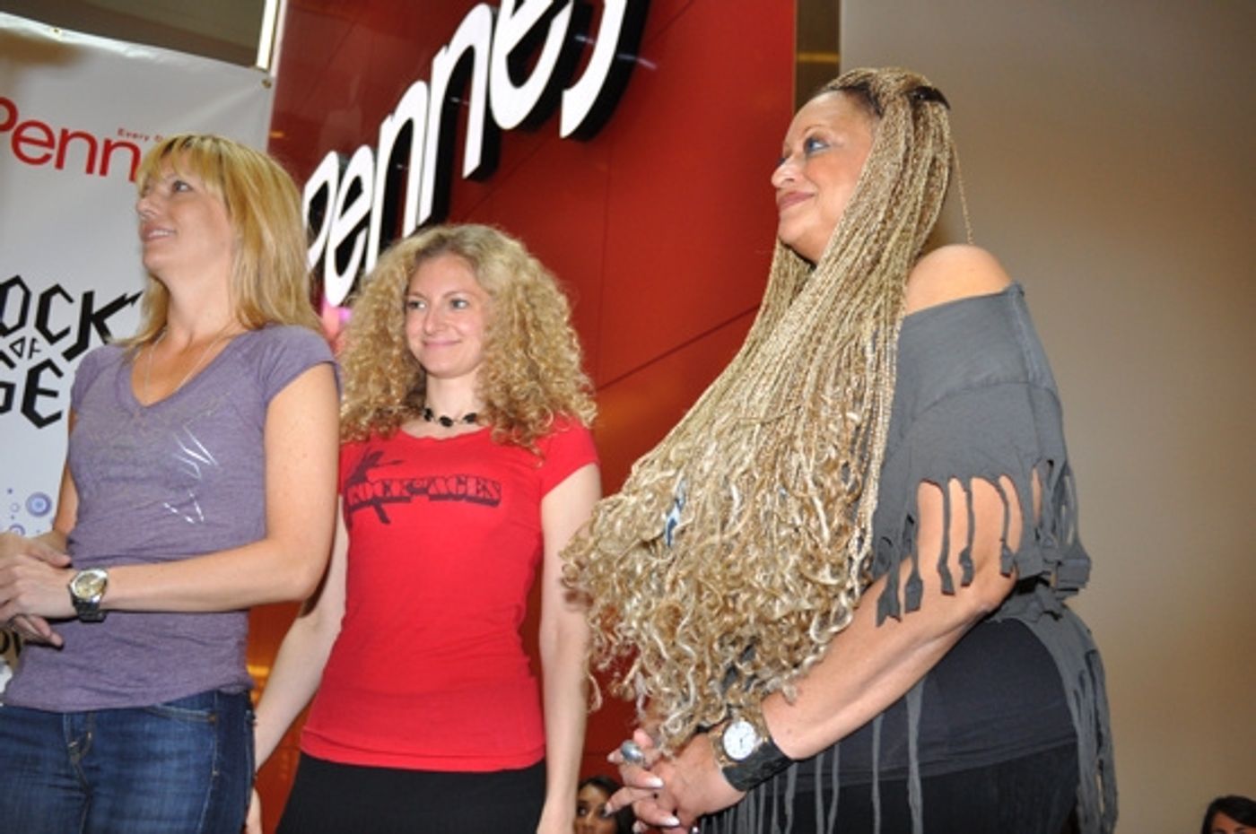 Photo Coverage: JCPenney and the Cast of Rock of Ages Kick Off Broadway in Bryant Bark!  Image