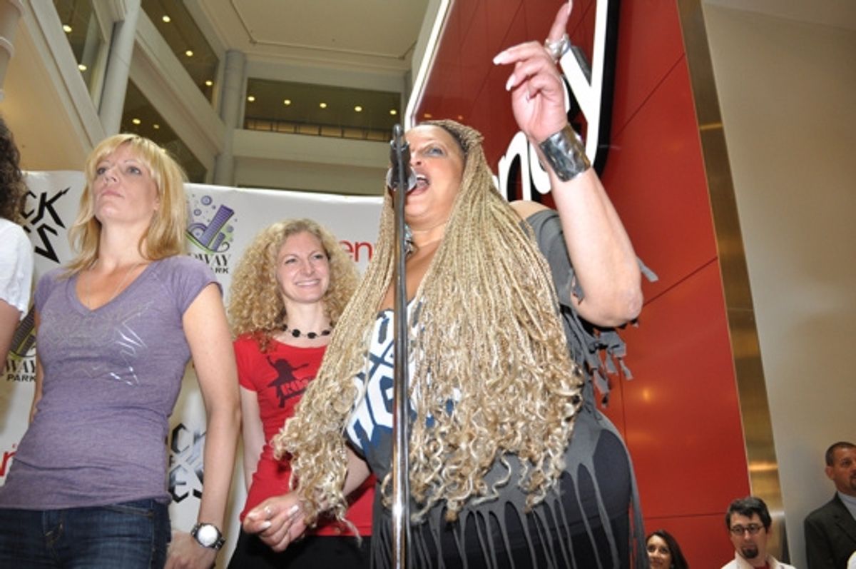 Jenifer Foote, Lauren Molina and Michele Mais at 