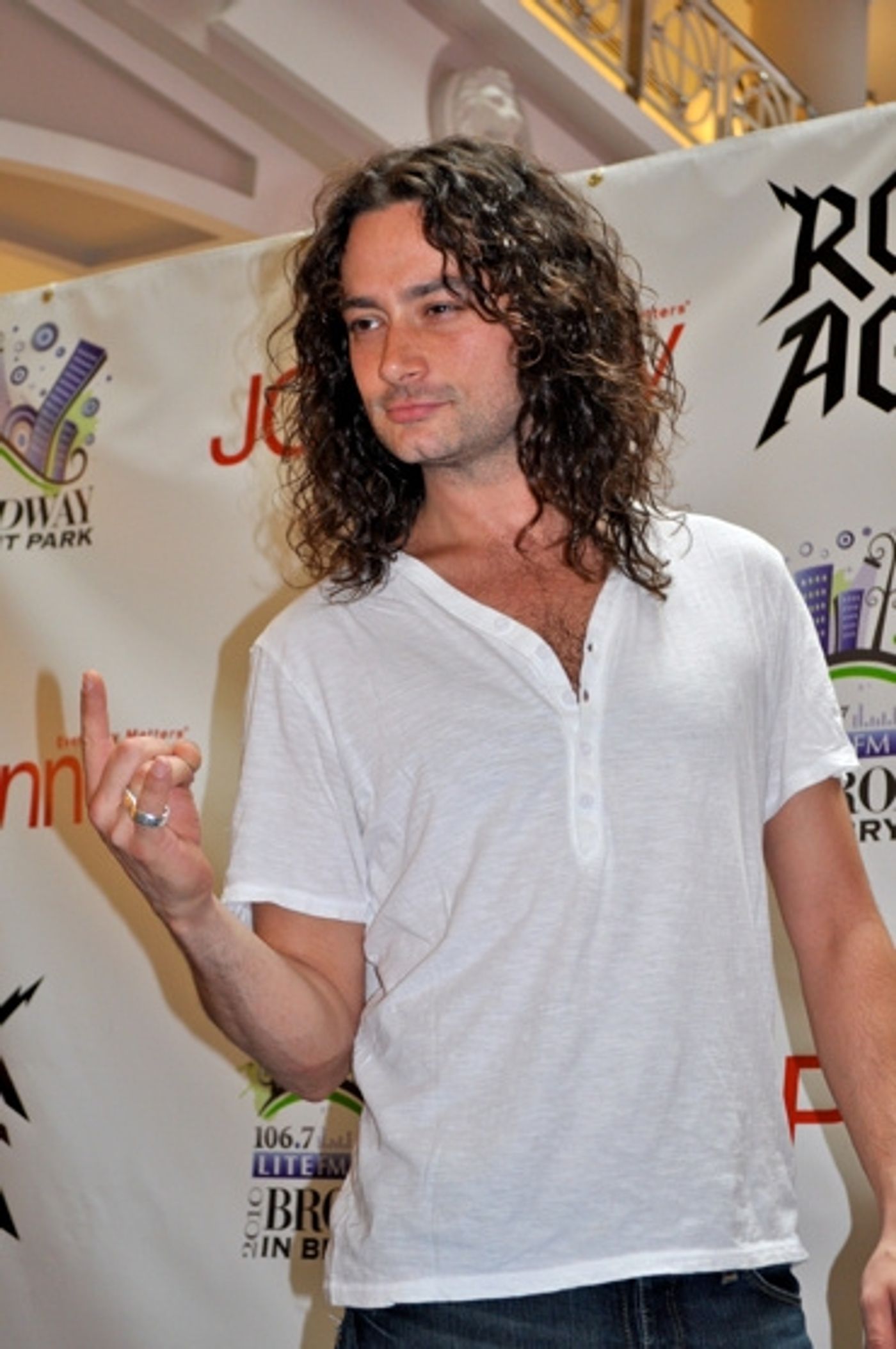 Photo Coverage: JCPenney and the Cast of Rock of Ages Kick Off Broadway in Bryant Bark!  Image