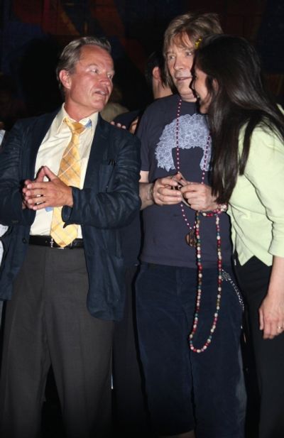 John Savage, James Rado and Diane Paulus Photo