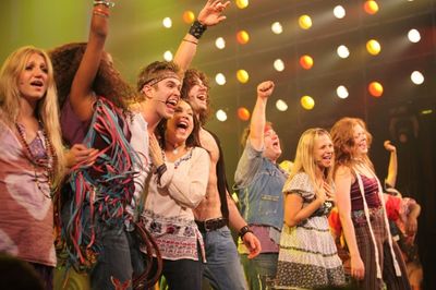 Annaleigh Ashford, Jeannette Bayardelle, Kyle Riabko, Diana DeGarmo, Ace Young, Joshu Photo