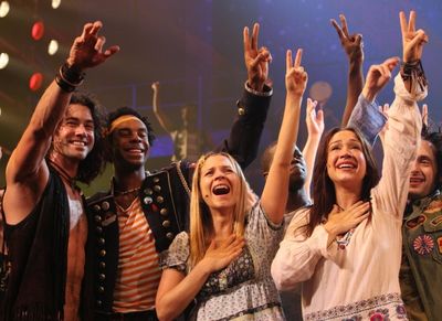 Ace Young, Vanessa Ray, Diana DeGarmo and the Tribe! Photo