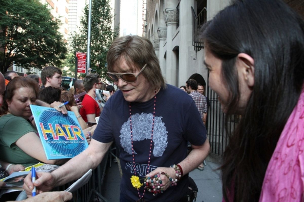 James Rado and Diane Paulus at 