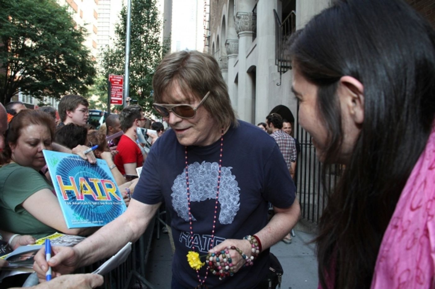 Photo Coverage: HAIR's Closing Stage Door!  Image