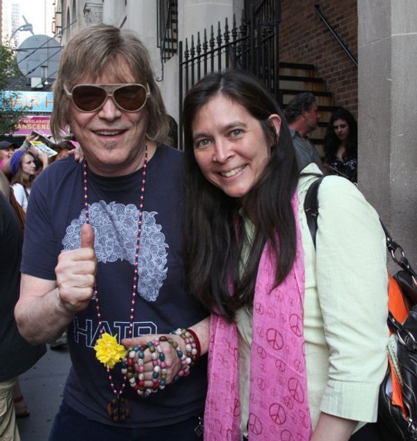 James Rado and Diane Paulus Photo