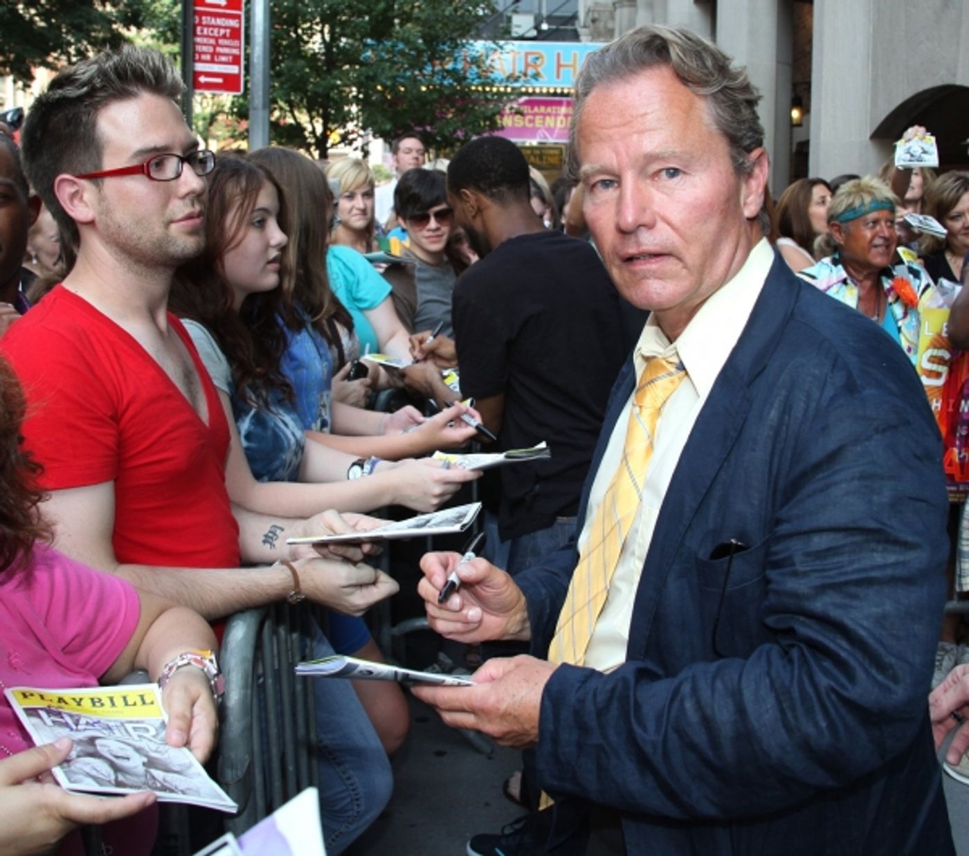 Photo Coverage: HAIR's Closing Stage Door!  Image