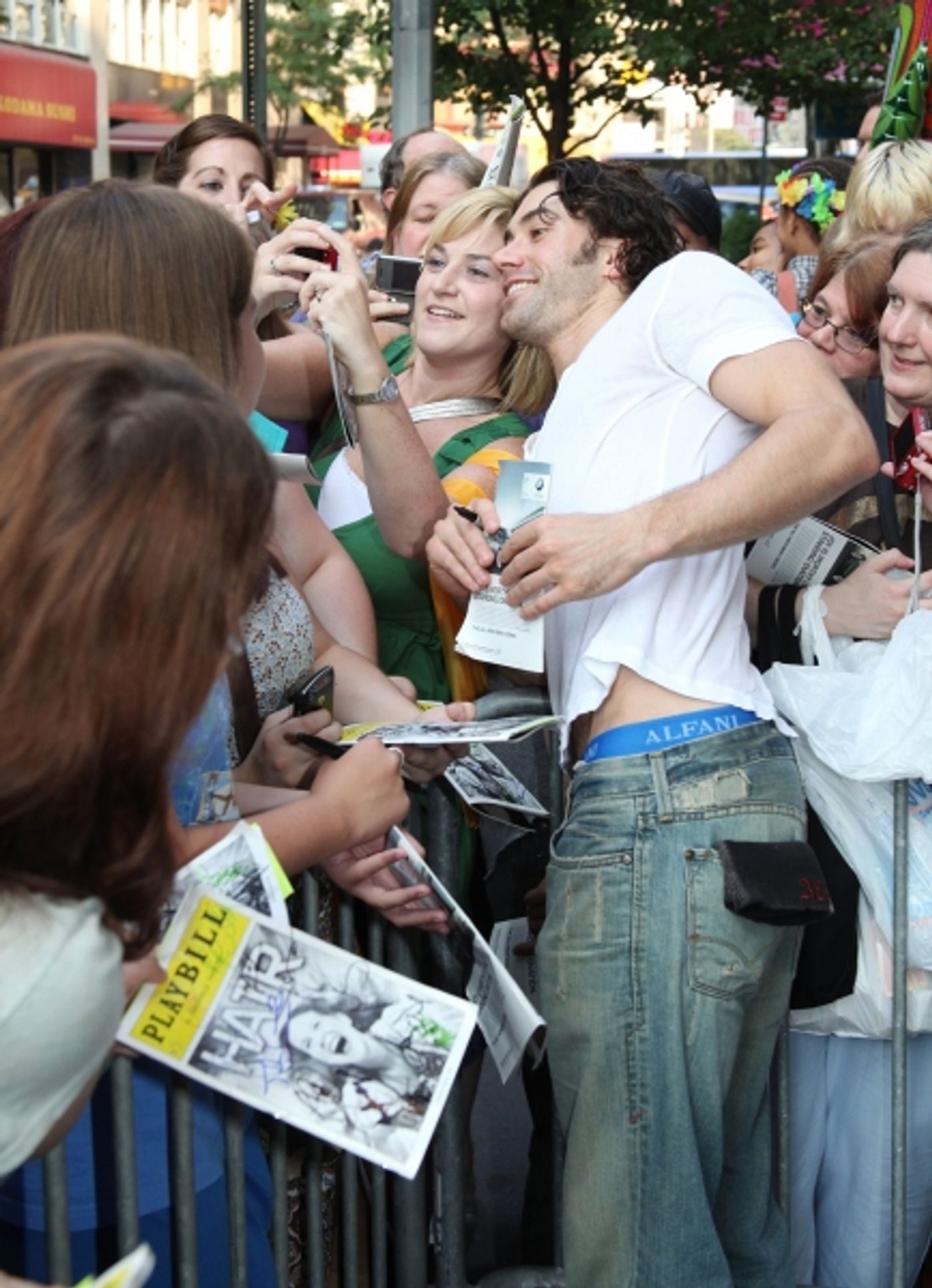 Photo Coverage: HAIR's Closing Stage Door!  Image