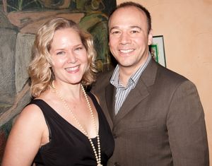 Rebecca Luker and Danny Burstein Photo