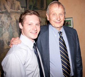 Bobby Steggert and A.R. Gurney Photo