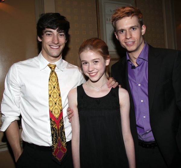 Jason Berrent, NIGHT MUSIC's Katherine MacNamara and Hunter Ryan Herdlicka Photo