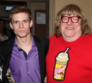 Hunter Ryan Herdlicka and Bruce Vilanch @ BroadwayWorld Hunter Ryan Herdlicka and Bruce Vilanch Photo