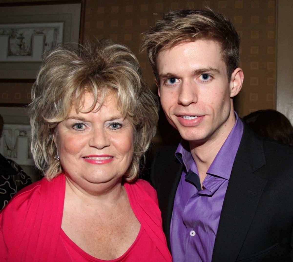 Hunter Ryan Herdlicka with Mother Terri Herdlicka at 