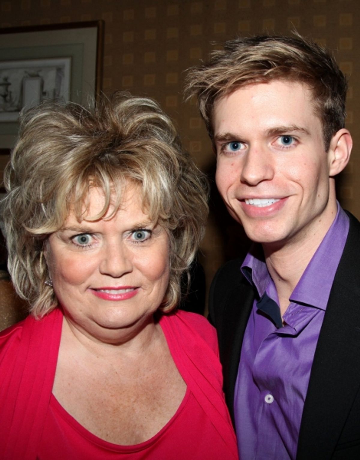 Hunter Ryan Herdlicka with Mother Terri Herdlicka at 